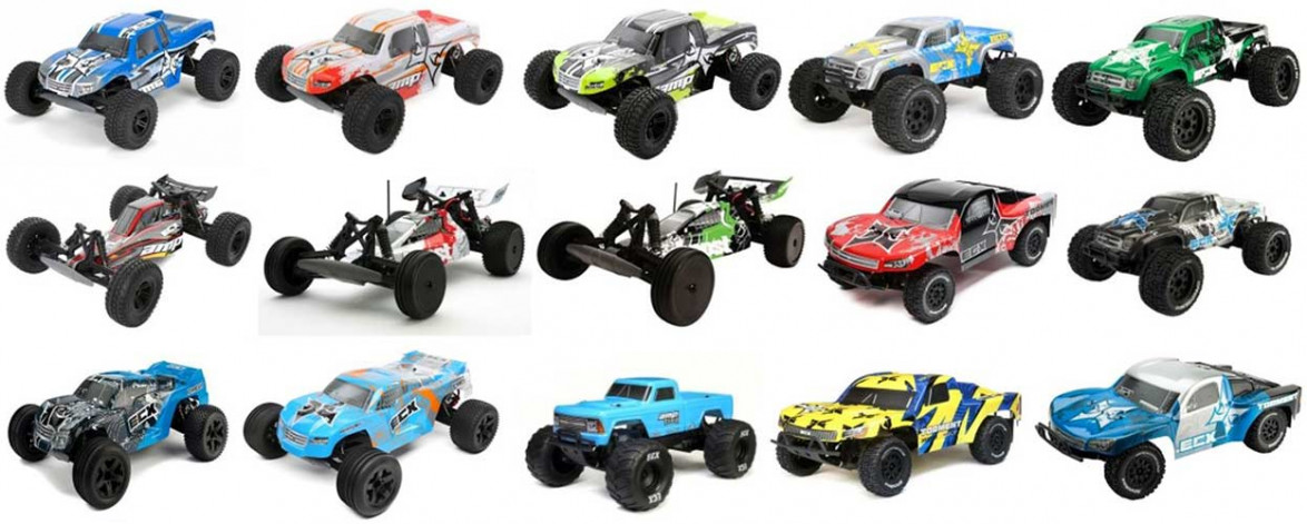 HOT RC ECX brand 1 10 Scale 2WD Radio Controlled Cars Asbestos cars