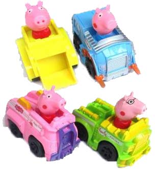 peppa pig car push and go